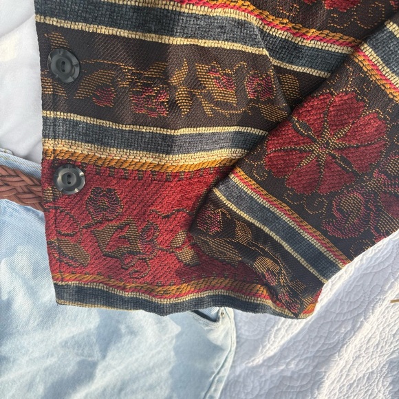 Vintage Southwest Jacket | Tapestry Button-Up | Size M - Picture 8 of 11